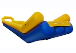Фотография "ВИКТОРИЯ" - надувная водная горка с бассейном на пляж из ПВХ (PVC) ТаймТриал