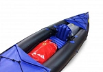 Фотография "ВЕГА-2" - быстроходная надувная байдарка с надувным дном (двухместная) для водных походов, сплавам по рекам, озеру, морю из ПВХ (PVC) ТаймТриал