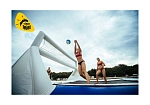 Фотография Надувная водная батутная волейбольная площадка из ПВХ (PVC) ТаймТриал