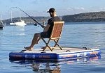 Фотография Надувной SUP плот, рыболовная платформа AirDeck для рыбалки, отдыха из AIRDECK (DWF, DROP STITCH) ТаймТриал