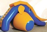 Фотография "СЛОНИК" - надувная водная детская горка из ПВХ (PVC) ТаймТриал