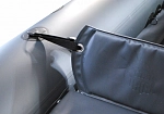 Фотография Мягкое ПВХ сиденье с спинкой в байдарку (ненадувное) из ПВХ (PVC) ТаймТриал