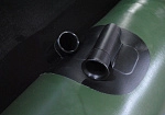 Фотография Двойной держатель спиннинга с трубками. Удочкодержатель из ПВХ (PVC) ТаймТриал