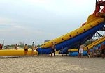 Фотография "КОНКОРД" - большая надувная водная горка с бассейном из ПВХ (PVC) ТаймТриал