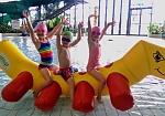 Фотография "ДИНО" - надувной водный аттракцион для детей из ПВХ (PVC) ТаймТриал