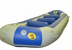 Фотография "RAFT 14F" - надувной рафт для коммерческого сплава, рафтинга (лодка ПВХ) из ПВХ (PVC) ТПУ (TPU) 420D ТПУ (TPU) 840D ТаймТриал
