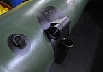 Фотография Двойной держатель спиннинга с трубками. Удочкодержатель из ПВХ (PVC) ТаймТриал